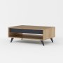 HANAH HOME Sto za kafu Century Sapphire Hrast - slika 5
