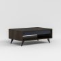 HANAH HOME Sto za kafu Century Walnut - slika 4