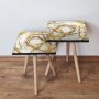 HANAH HOME Set 2 stočića 2Shp101 Beige - slika 1