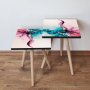 HANAH HOME Set 2 stočića 2Shp102 Multicolor - slika 1