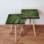 HANAH HOME Set 2 stočića 2Shp103 Green - slika 1