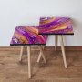 HANAH HOME Set 2 stočića 2Shp108 Multicolor - slika 1