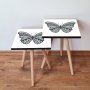 HANAH HOME Set 2 stočića 2Shp12 Black - slika 1