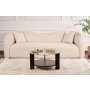 HANAH HOME Sto za kafu Clara Wood Black Fume - slika 2