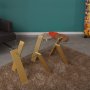 HANAH HOME Sto za kafu Roman Maxi Mustard - slika 2