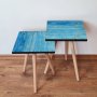 HANAH HOME Set 2 stočića 2Shp129 Blue - slika 1