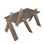 HANAH HOME Sto za kafu Roman Maxi Light Hrast - slika 1