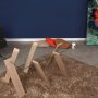 HANAH HOME Sto za kafu Roman Maxi Light Hrast - slika 2