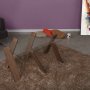HANAH HOME Sto za kafu Roman Maxi Dark Hrast - slika 2
