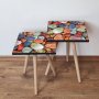 HANAH HOME Set 2 stočića 2Shp17 Multicolor - slika 1