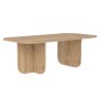 HANAH HOME Sto za kafu Becaj Sapphire Hrast - slika 5