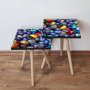 HANAH HOME Set 2 stočića 2Shp18 Multicolor - slika 1