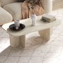 HANAH HOME Sto za kafu Becaj Travertine - slika 3