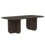 HANAH HOME Sto za kafu Becaj Walnut - slika 5