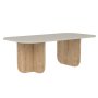 HANAH HOME Sto za kafu Becaj Sandstone Sapphire Hrast - slika 5