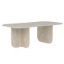 HANAH HOME Sto za kafu Becaj Sandstone Travertine - slika 5