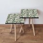 HANAH HOME Set 2 stočića 2Shp200 Green - slika 1