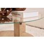 HANAH HOME Sto za kafu Clara Sapphire Hrast Transparent - slika 5