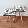 HANAH HOME Set 2 stočića 2Shp217 Grey - slika 1