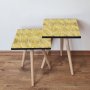 HANAH HOME Set 2 stočića 2Shp239 Yellow - slika 1