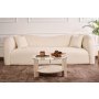 HANAH HOME Sto za kafu Clara Travertine Transparent - slika 2