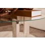 HANAH HOME Sto za kafu Clara Travertine Transparent - slika 5