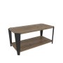 HANAH HOME Sto za kafu Monaco Walnut Black - slika 4