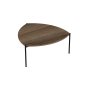 HANAH HOME Sto za kafu Lenny Walnut - slika 3