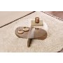 HANAH HOME Sto za kafu Aeris Walnut Transparent - slika 3