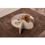 HANAH HOME Sto za kafu Aeris Travertine Transparent - slika 3