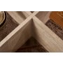 HANAH HOME Sto za kafu Aeris Travertine Transparent - slika 4