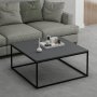 HANAH HOME Sto za kafu Loni Anthracite - slika 1