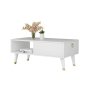 HANAH HOME Sto za kafu Delux White - slika 3