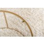 HANAH HOME Sto za kafu Aurum 80 Gold Transparent - slika 4