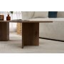 HANAH HOME Sto za kafu Sabin VNT Walnut - slika 4