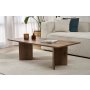 HANAH HOME Sto za kafu Sabin VNT Walnut - slika 1