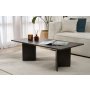 HANAH HOME Sto za kafu Sabin Lumiere Black - slika 1