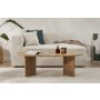HANAH HOME Sto za kafu Sable VNT Hrast - slika 2