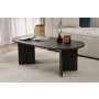 HANAH HOME Sto za kafu Sable Lumiere Black - slika 1
