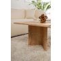 HANAH HOME Sto za kafu Sabin Sapphire Hrast - slika 4