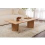HANAH HOME Sto za kafu Sabin Sapphire Hrast - slika 1