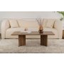 HANAH HOME Sto za kafu Sabin Walnut - slika 2