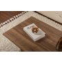 HANAH HOME Sto za kafu Sabin Walnut - slika 5