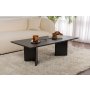HANAH HOME Sto za kafu Sabin Wood Black - slika 1