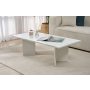 HANAH HOME Sto za kafu Sabin White - slika 1