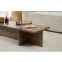 HANAH HOME Sto za kafu Harbor Walnut - slika 4