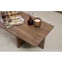 HANAH HOME Sto za kafu Harbor Walnut - slika 5