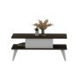 HANAH HOME Sto za kafu Beta Walnut White - slika 3