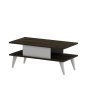 HANAH HOME Sto za kafu Beta Walnut White - slika 4