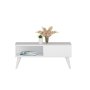 HANAH HOME Sto za kafu Seul White - slika 3
